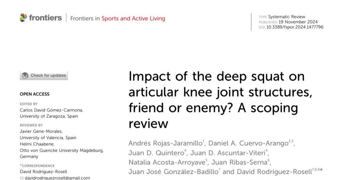 🚩🦵هل تمرين الاسكوات بنزول عميق ضار بالركبتين؟
لا ..  و تعتبر خرافة ✅

هل الاسكوات بنزول عميق مفيد ؟
نعم .. مفيد جدا لصحة الغضاريف و الاربطة و اوتار الركبة ✅

🚩 هل الاسكوات العميق يسبب اصابات ؟
لا .. قد يكون غير مريح للبعض .

هل نحتاج نتعلم ننزل اسكوات عميق ؟
ضروري جدا لتقليل