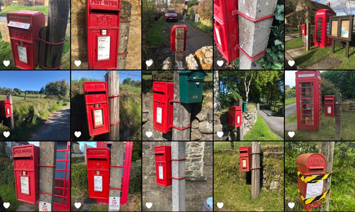 #postboxsaturday a dozen lamp-boxes for you