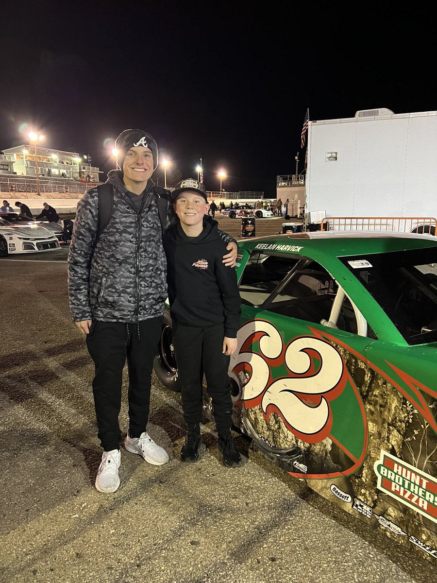 RodneyChilders4's tweet photo. It’s been quite the ride watching @KeelanHarvick grow up and being fortunate enough to be part of it. To see him compete in his first late model race last night was incredible 4 us all. We are so proud of you and what’s ahead! 👊🏼❤️ https://t.co/xh4DUSa6cT