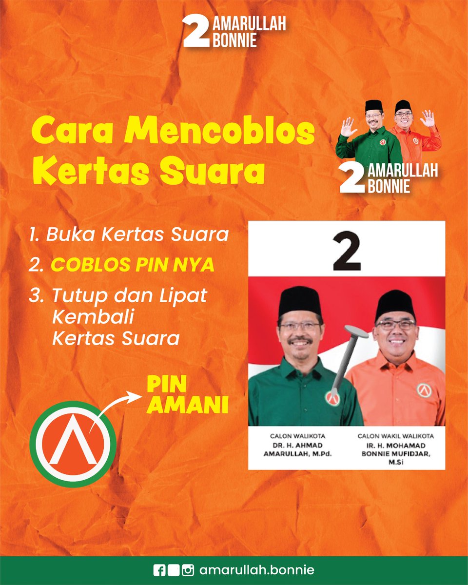 PKStangerang's tweet photo. 2. Pasangan AMANI menawarkan solusi untuk permasalahan yang menggantung bertahun tahun ini
Jangan lupa!
27 November 2024
pilih nomer 2
coblos pinnya!
#pilkadakotatangerang #pilkadakotatangerang2024 #programAMANI #AMANI #amarullahbonnie #pilkadabanten #pilwakottangerang #cawalkot https://t.co/HiRdbu3lQb