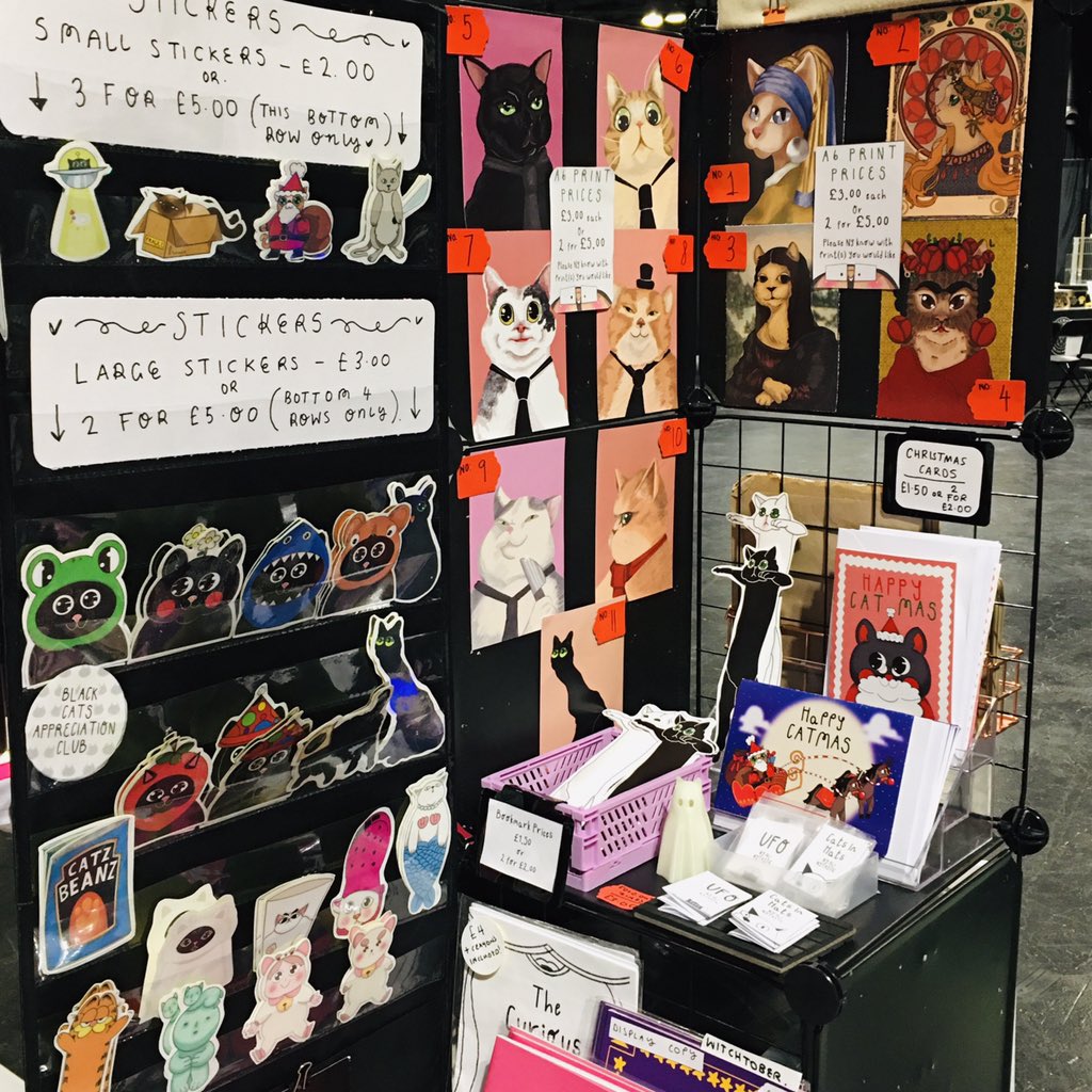 LOVING CATS WORLDWIDE 2024 EVENT DAY ONE
@lovingcatsworldwide
@secglasgow. 
Tabling next to the awesome @rachelmillsartist 
#catconvention #cat #catfair #catevent #cats #artistalley #artfair #lovingcatsworldwide #lovingcatsworldwideuk
