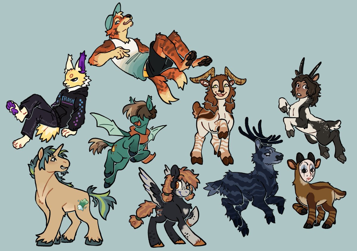 sorry ive been dead... i dont like this place that much no more lmao.... heres a ton more toyhouse icons ive done...