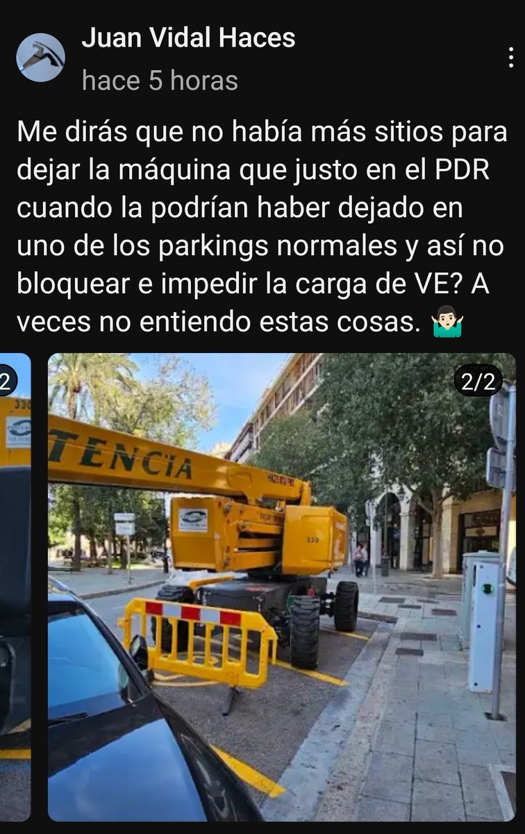 ioniqelectrico's tweet photo. A qué no hay narices para aparcarla en la Gasolinera. Los #Ayuntamientos para que gastan dinero público y fondos #NextGenerarion de la @EU_Commission para que luego no se respeten las plazas para #VehiculosEléctricos . Es necesaria una normativa a nivel Europeo ya! https://t.co/vUxnsBYVR0