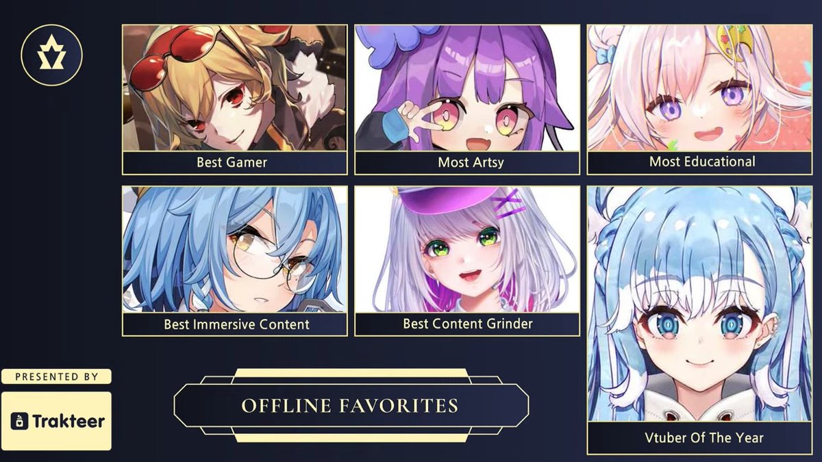 EVRENCommunity's tweet photo. Selamat kepada @NoemiHestia memenangkan kategori Best Immersive Content, Offline Favorites Votes π·
Terima kasih banyak kepada Nummies dan EVRIEND telah memilih Noemi π
#VTuberIDAwards2024 #VTuberIDAwards https://t.co/y4WU5ESgiw