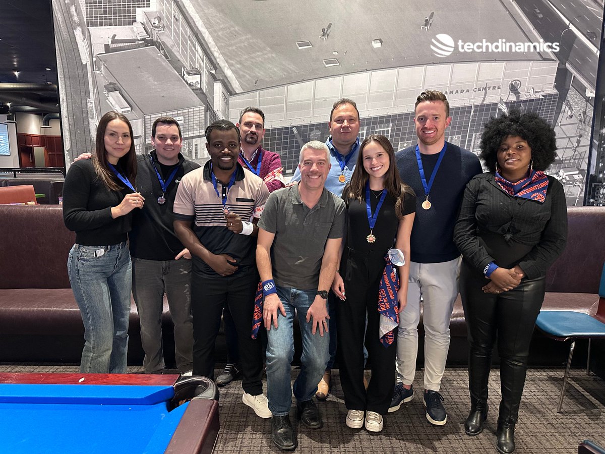 tech_ship's tweet image. What a blast! 🎉 The Techdinamics Canada team took their team-building skills to Dave &amp;amp; Buster&apos;s for an epic scavenger hunt!

What a blast! The Techdinamics Canada team took their team-building skills to Dave &amp;amp; Buster&apos;s for an epic scavenger hunt! 🏆🎯

#Techdinamics #Canadateam