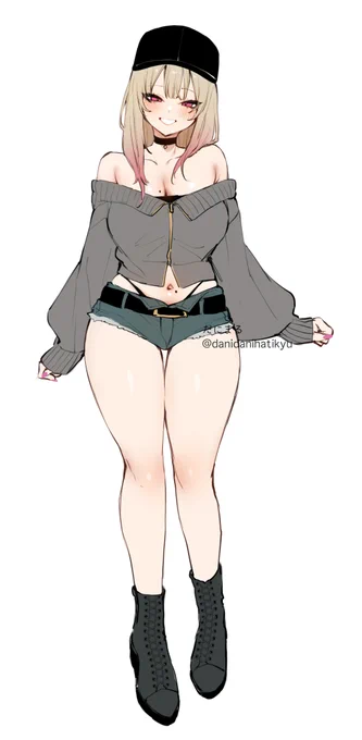 服別バージョン描いた 