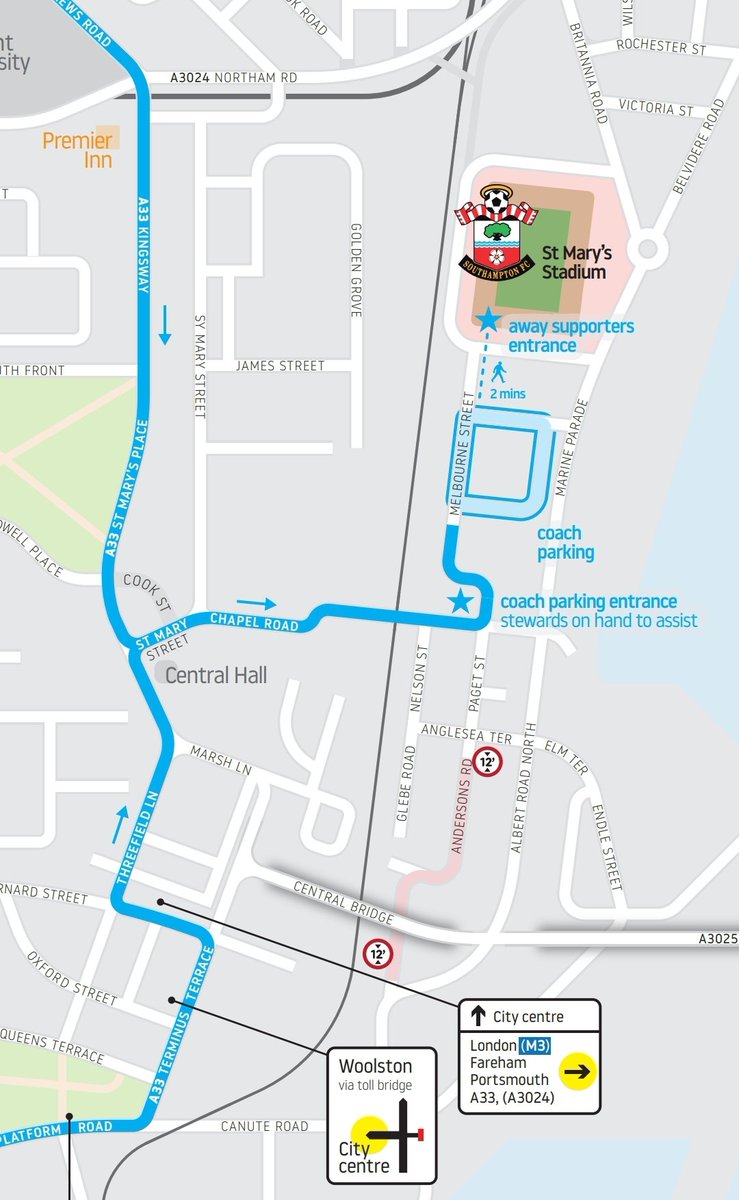 SaintsfcCop's tweet photo. Liverpool fans be aware that you are now located at the opposite end of St Mary's and coaches will now be parked in Melbourne St
#LFC #SaintsFC
🟥⬜️⚽️👮‍♂️ https://t.co/7440jGtgYD
