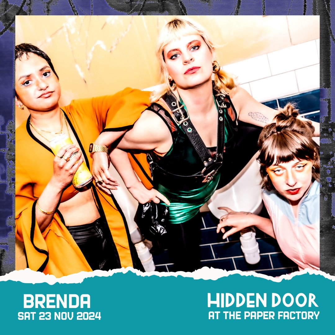 hiddendoorarts's tweet photo. Unfortunately Witch Fever have had to cancel tonight but we've lined up brilliant Glasgow trio Brenda 🎸

They've created a buzz in Glasgow with their energetic sets bringing "impudent, inventive and extremely DIY punk-pop" (The Scotsman) combining dreamy synths and witty lyrics. https://t.co/pXRtdADCYm