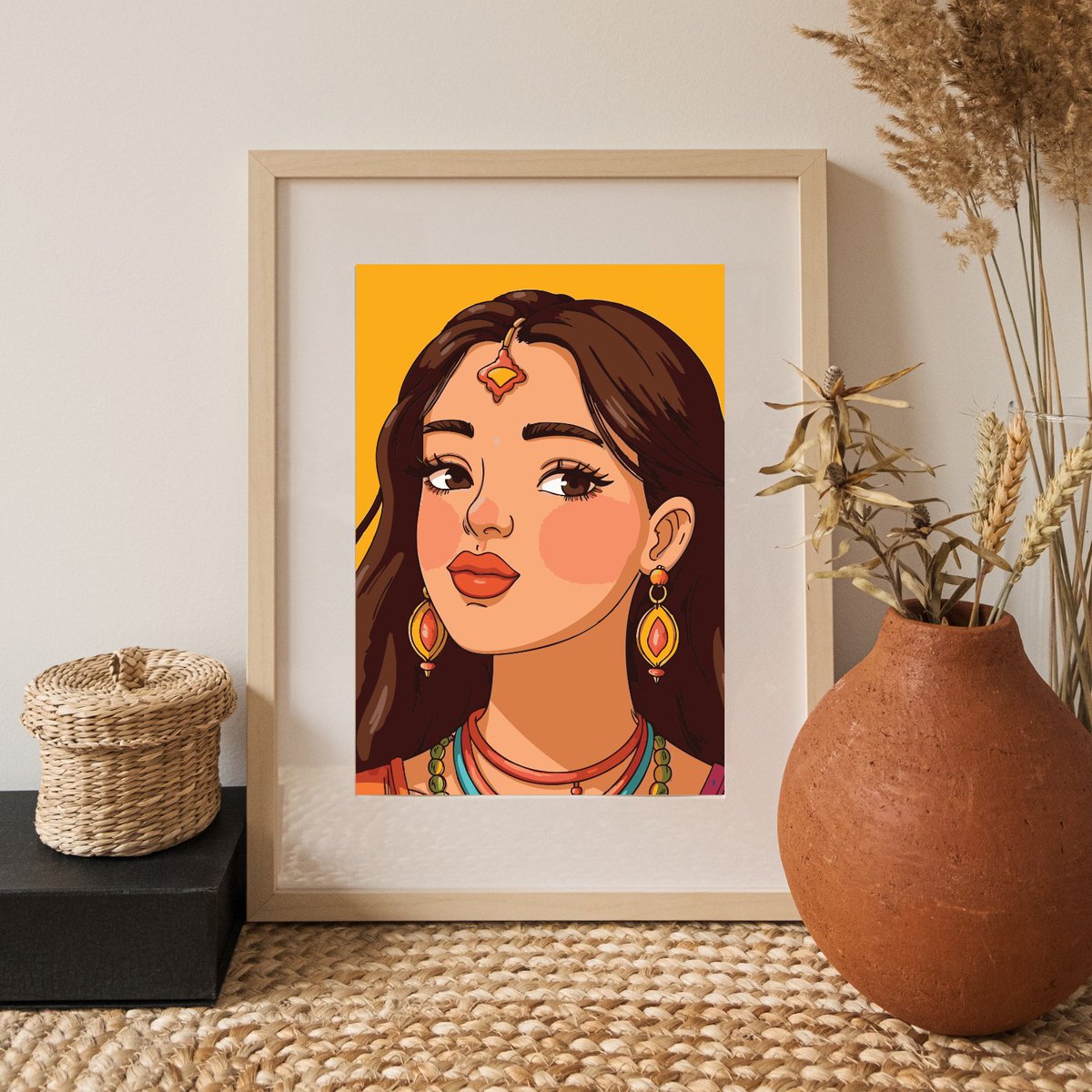 CubiQ_arts's tweet photo. Timeless Elegance' reminds us of the grace that comes from within. Add a touch of heritage to your space. 🌟💛 
#CubiQArts #HeritageBeauty #Homedecor #posterart
👉 See more: https://t.co/XsvNjFD7Pu https://t.co/tz0lany9ul
