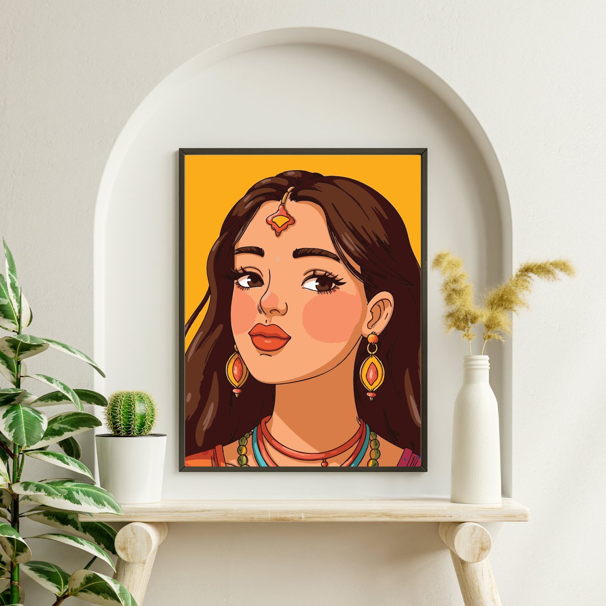 CubiQ_arts's tweet photo. Timeless Elegance' reminds us of the grace that comes from within. Add a touch of heritage to your space. 🌟💛 
#CubiQArts #HeritageBeauty #Homedecor #posterart
👉 See more: https://t.co/XsvNjFD7Pu https://t.co/tz0lany9ul