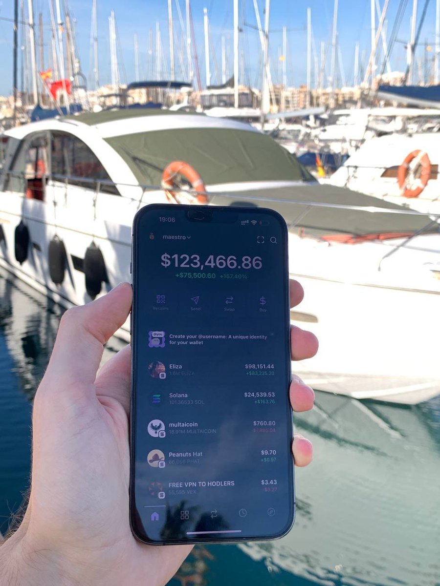 You don’t need a PC to turn 0.5 into 50 SOL on memecoins.

All you need is:

• A mobile phone
• 0.5 SOL in your wallet
• Apply my strategy and filters

Here’s how to earn 5-10 SOL per day using your phone 🧵👇
