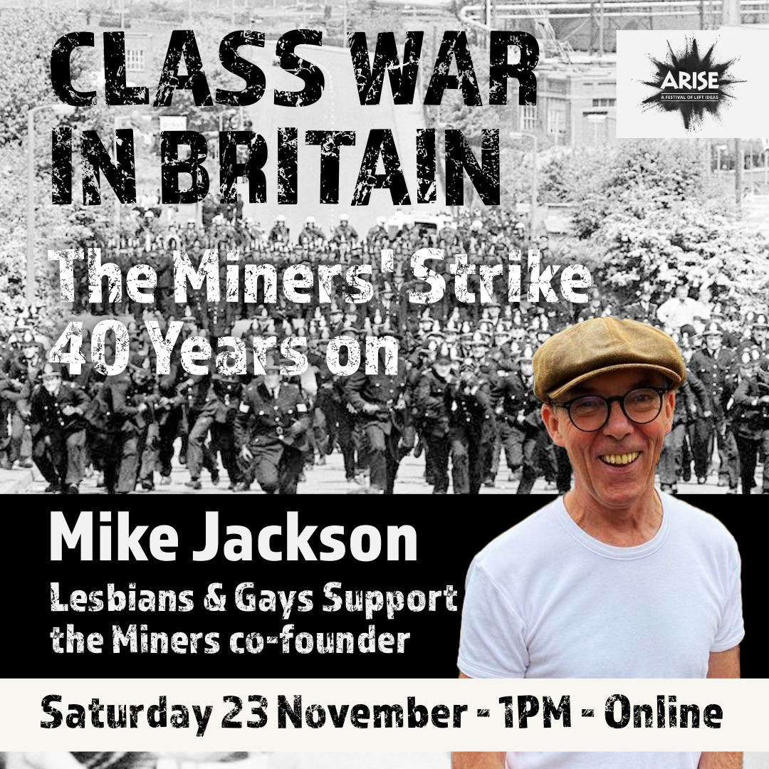 LIVE NOW - Class War in Britain - the Miners' Strike 40 Years on 📣

<a href="/IanLaveryMP/">Ian Lavery</a> 
<a href="/jon_trickett/">Jon Trickett MP</a> 
<a href="/cpeace313/">Chris Peace</a> 
<a href="/sarahwoolley01/">sarah woolley</a> 
<a href="/SabbyDhalu/">Sabby Dhalu</a> 
<a href="/IliffNiamh/">Niamh Iliff</a> 
<a href="/mish_rahman/">Mish Rahman</a> 
<a href="/KaptainSam/">Sam 🇵🇸🇨🇺🏳️‍🌈🚩</a> &amp; more

Catch it now or later @  youtube.com/live/SfqlxrKdL…