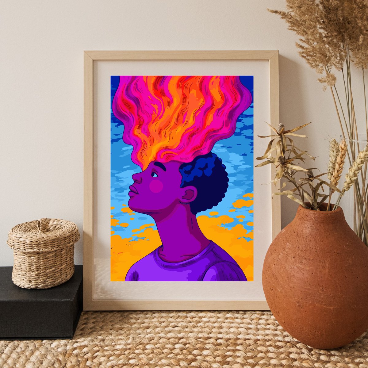 CubiQ_arts's tweet photo. When imagination takes flight, the possibilities are endless. 'Ignited Imagination' is a tribute to creative minds. 🚀💜 #CubiQArts #InspirationArt #Homedecor #posterart
👉 See more: https://t.co/XsvNjFD7Pu https://t.co/NHO471BieC