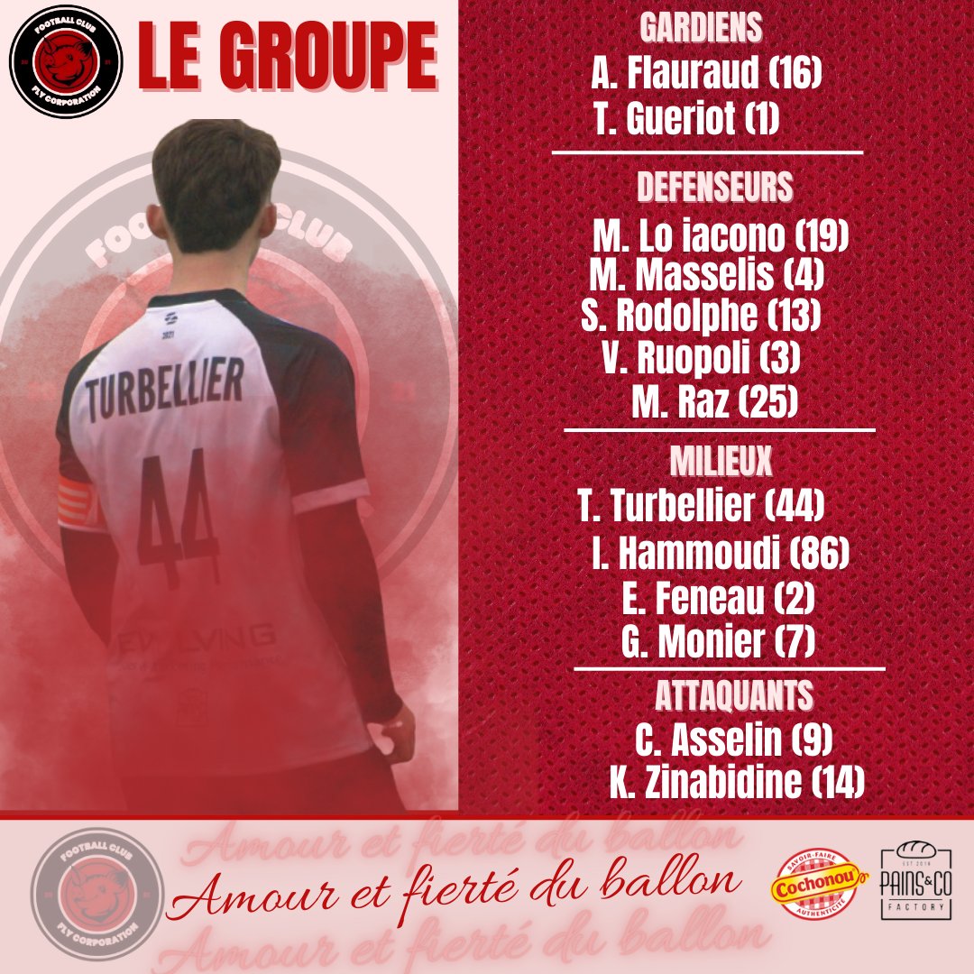 FC_Fly_Corp's tweet photo. Voici le groupe choisi pour le match de ce dimanche ⏳️
Après un mois et demi sans victoire, c'est peut être la bonne pour Baptiste Maurin et les siens 🔥💪
🏠 : J.Zuckerman, E. De Sousa, C.Moreno, A.Azemard, J.Durand 
#FCFEAG https://t.co/CusMnL2R3w