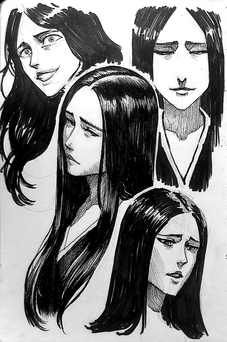 JinMakoto1's tweet photo. Uno sketches

#unohana
#art
#bleach https://t.co/WsdyB3sd7L