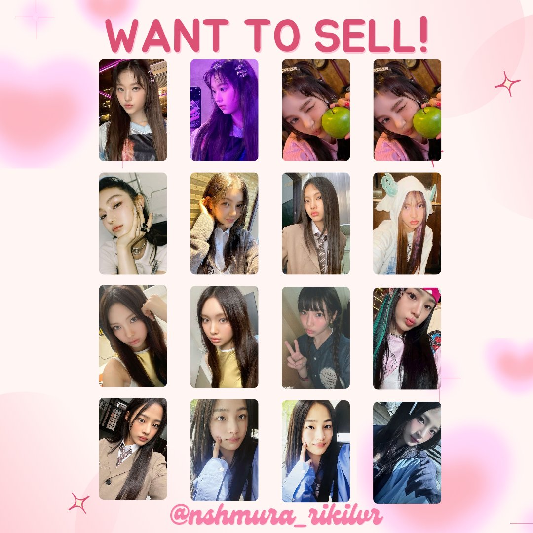 #rïnjinsells🧸
wts lfb new jeans official photocards ˚˖𓍢ִ໋🦢˚
𖹭 ₱45 each + pf and sf