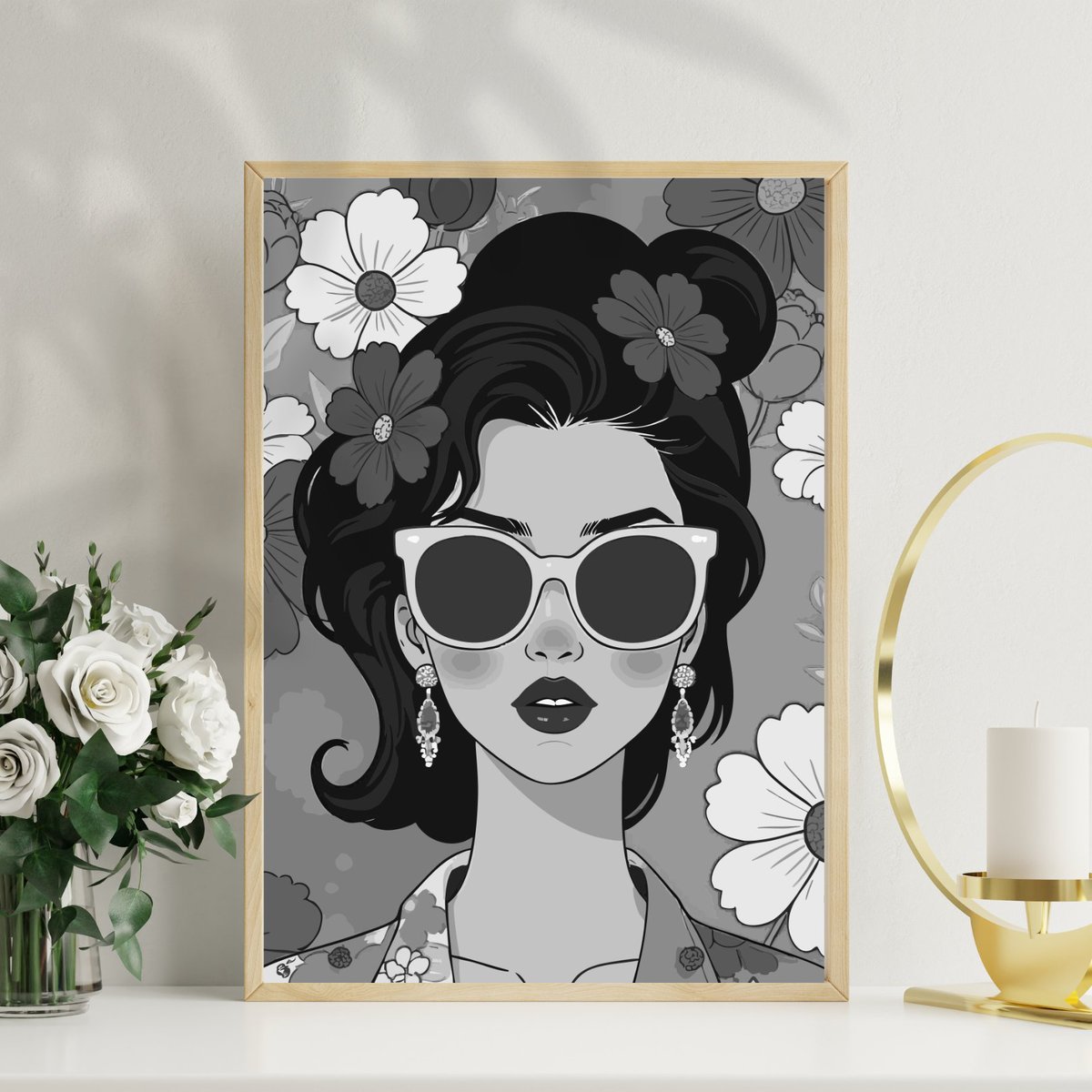 CubiQ_arts's tweet photo. Make a statement with 'Vintage Bloom.' Retro elegance and modern sophistication in one piece. 🌺✨ #CubiQArts #FloralArt #Homedecor
👉 See more: https://t.co/XsvNjFD7Pu https://t.co/Y7qxR0kSSm