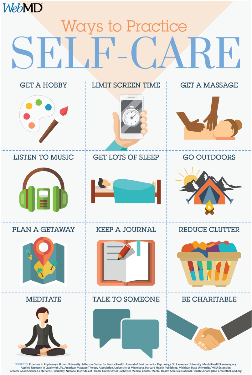 Don't forget to take care of YOU. 💜 wb.md/40KKXjL