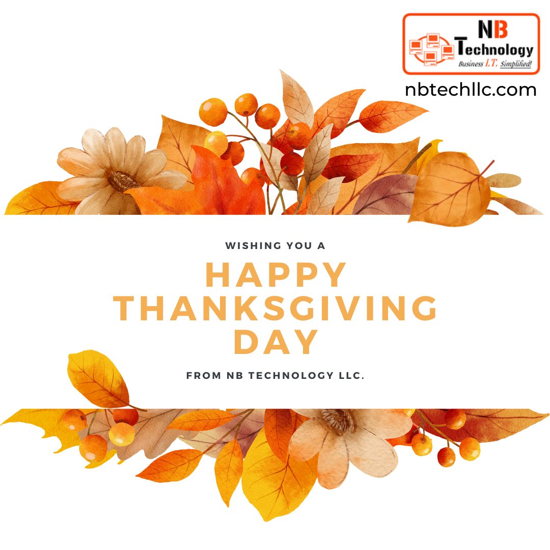 NBTechnology's tweet image. Happy Thanksgiving Day!

#thanksgiving #charlottebusiness #clt #queencity #charlotte #charlottenc #gastonia #belmont