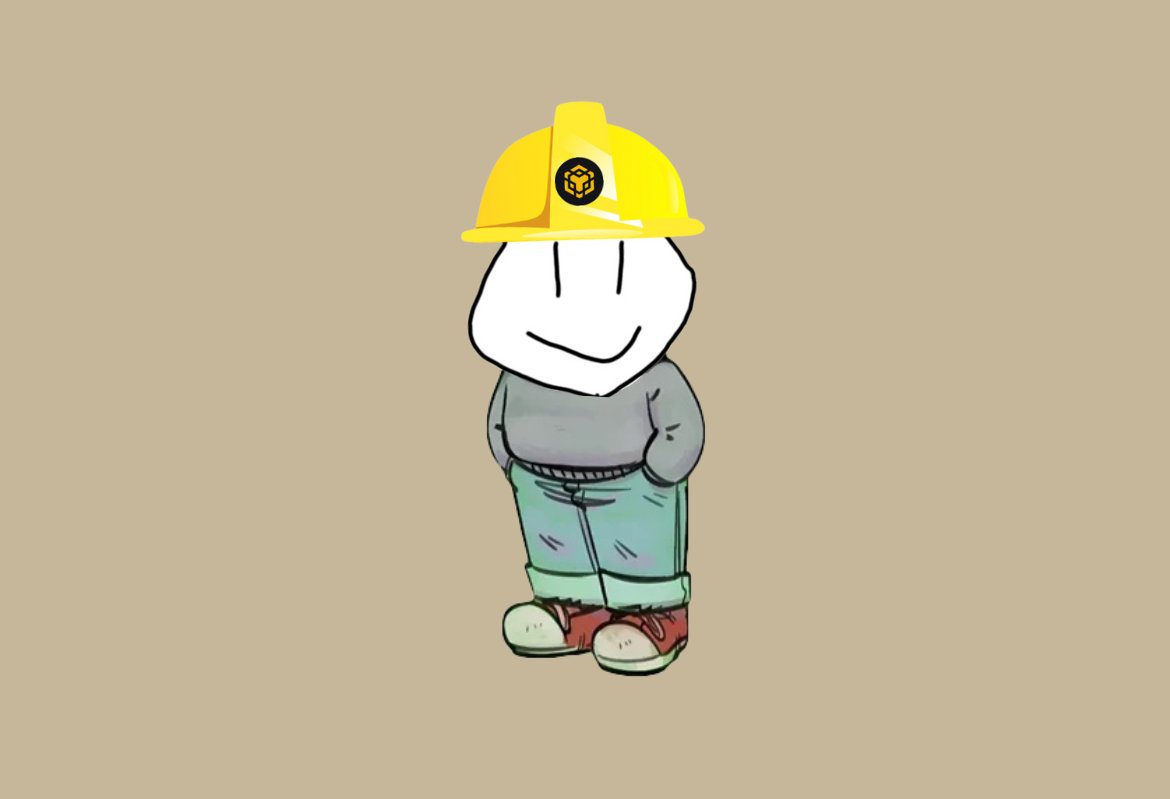 BNBCHAIN's tweet photo. BOB is a chill guy https://t.co/FqkDCIAUJM