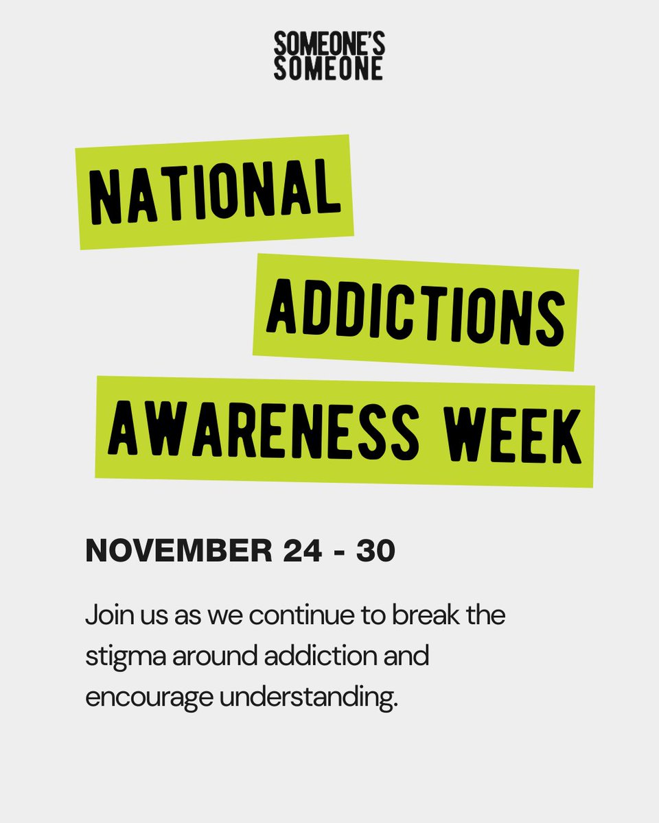 By recognizing our shared connections, we can create a stronger, more compassionate network of support for those impacted by substance use and behavioural dependencies. When we come together, we all play a part in making a difference. 💙 #NAAW2024