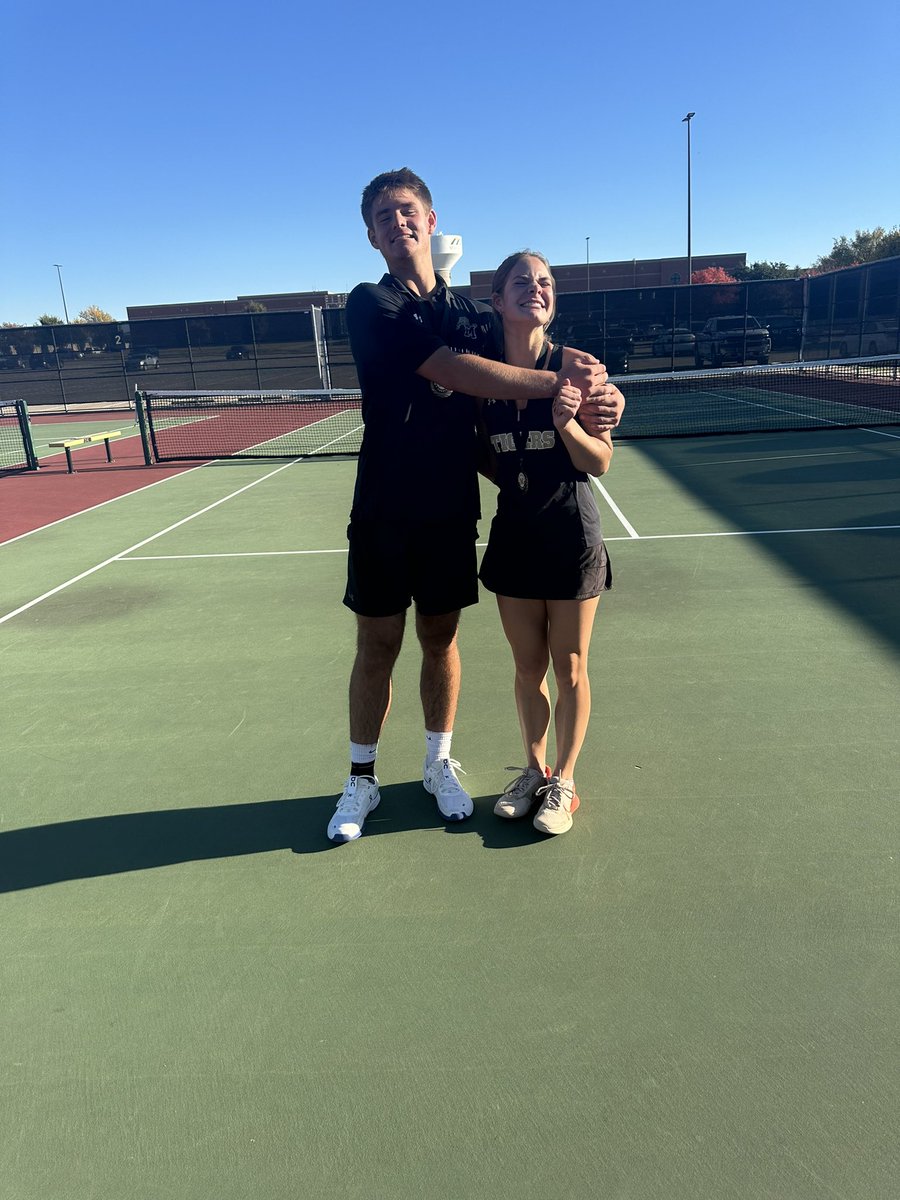 MHS Tiger Tennis (@mhs_tiger) on Twitter photo Congrats to our Varsity Medalist at our annual Gobbler tournament
Payton & Nolan Armfield 🥇MX A
Andrew Price Cons Champ BS A
Oliver Choate 🥉BS A
Jack Tanner 🥇BS B
Jada Etheridge GS A
We Are Mansfield!
<a href="/MISDathletics/">MISD Athletics Dept.</a> <a href="/_BrookeBrittain/">Brooke Brittain</a> Congrats to our Varsity Medalist at our annual Gobbler tournament
Payton & Nolan Armfield 🥇MX A
Andrew Price Cons Champ BS A
Oliver Choate 🥉BS A
Jack Tanner 🥇BS B
Jada Etheridge GS A
We Are Mansfield!
<a href="/MISDathletics/">MISD Athletics Dept.</a> <a href="/_BrookeBrittain/">Brooke Brittain</a>