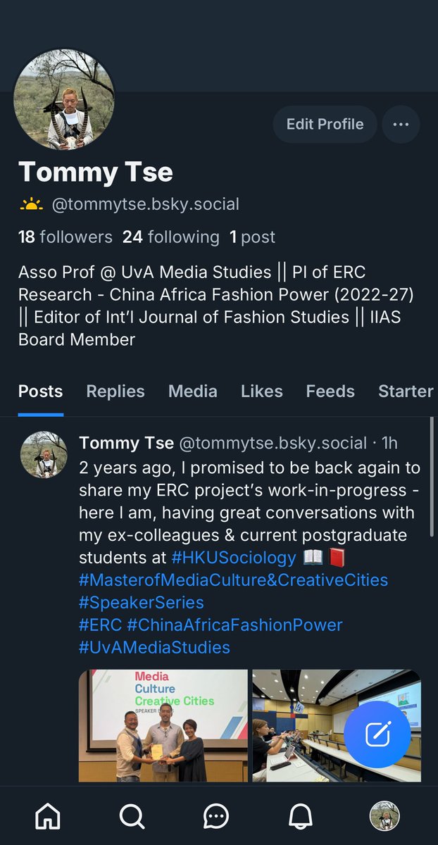 Tommy Tse (@iamtommiii) on Twitter photo Time to explore bluesky today 🦋 
@tommytse.bsky.social Time to explore bluesky today 🦋 
@tommytse.bsky.social