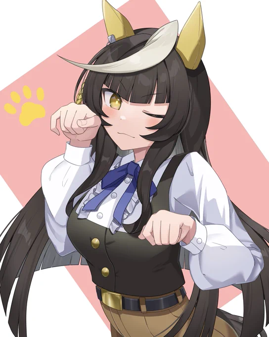 にゃんこライトオ!#ウマ娘 #カルストンライトオ 