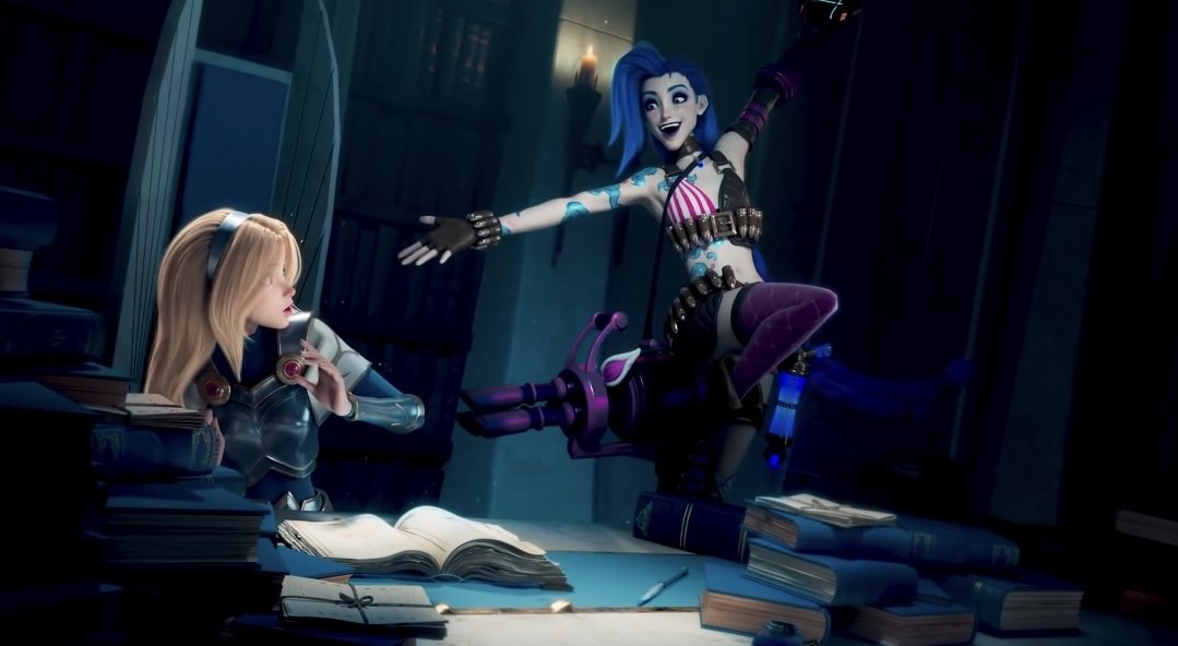 Marceline2174's tweet image. This is how arcane S3 starts btw.
I won't listen to any other opinions.