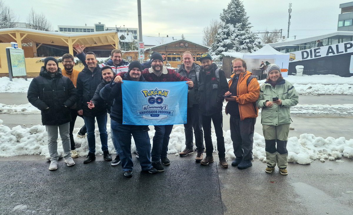 Its -6 °C, but we feel Gigantamaxed 👍
Greetings from Solothurn 🇨🇭
#PokemonGOWildArea2024
#ambassador