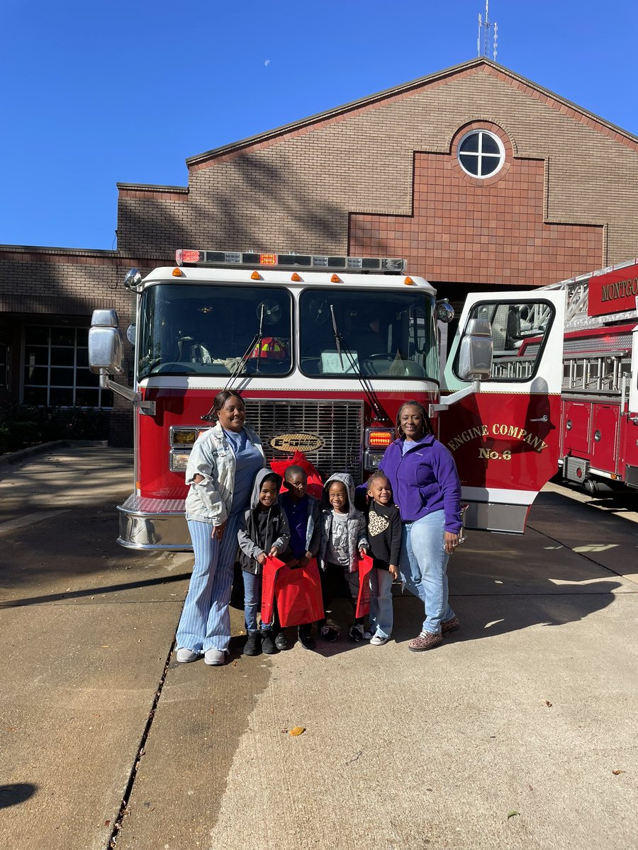 Students from Kershaw Pre-K toured Fire Station 6 and learned how to react during a fire emergency. The students had fun seeing the firefighters work around the station and the gear and equipment used on a fire scene. Near the end of their tour, they got to see the fire trucks.