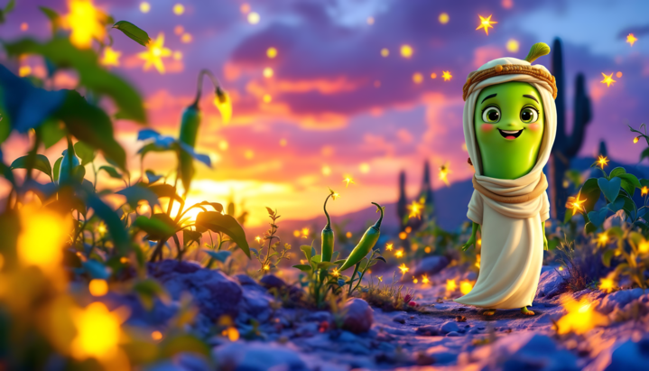 TapFarmofficial's tweet photo. 🔥 Meet Sheikh Chilli! 🌶️

Born in the blazing desert, Sheikh Chilli rose from humble roots to become the fiery leader of Tapfarm. His determination fuels every farmer’s journey to greatness! 🌾✨

Stay tuned for more NFT legends! 🚀 https://t.co/5VxOcOLl1N