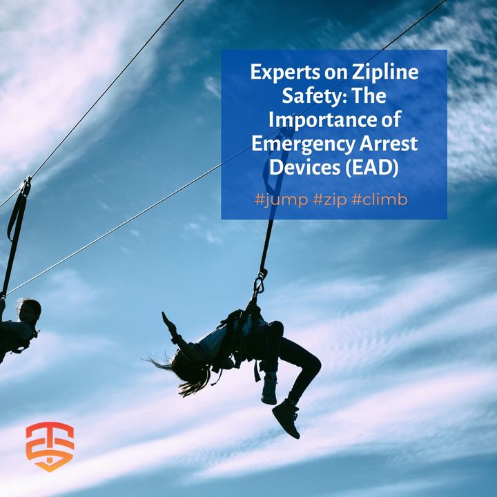 thrillsyndicat's tweet photo. Experts on Zipline Emergency Arrest Devices (EAD). An Emergency Braking Device does what it says: it stops the driver if the primary zipwire brake fails, preventing injury or death.
.
👉 https://t.co/02yWvq8B0r
.
#zipline #zipwire #ead #safety #ziplinebrake #zipwirebrake https://t.co/u0adglgBxB