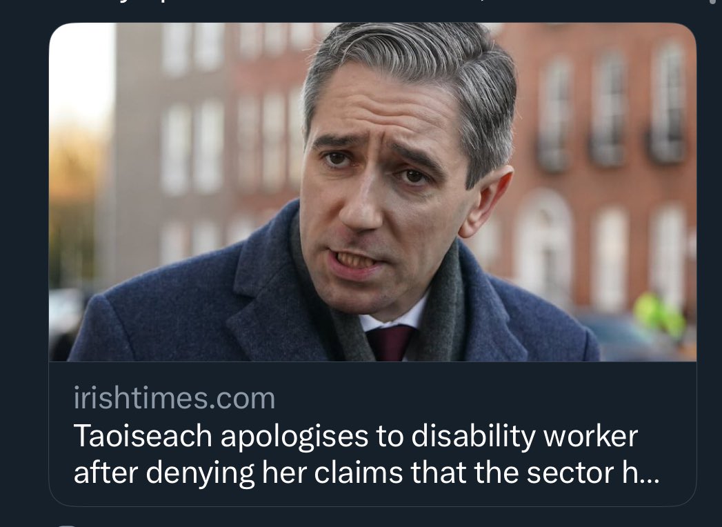 I see the <a href="/IrishTimes/">The Irish Times</a> have amended their headline, Simon Harris was contrite but did not apologise. Fine Gael scrambling to put the toothpaste back into the tube today. That really unpleasant exchange will have been seen by most of the electorate by now