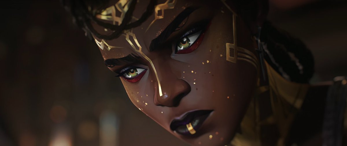 i feel so robbed we didn’t get to see her with this look, she will never beat the allegations of the most beautiful character in Arcane.