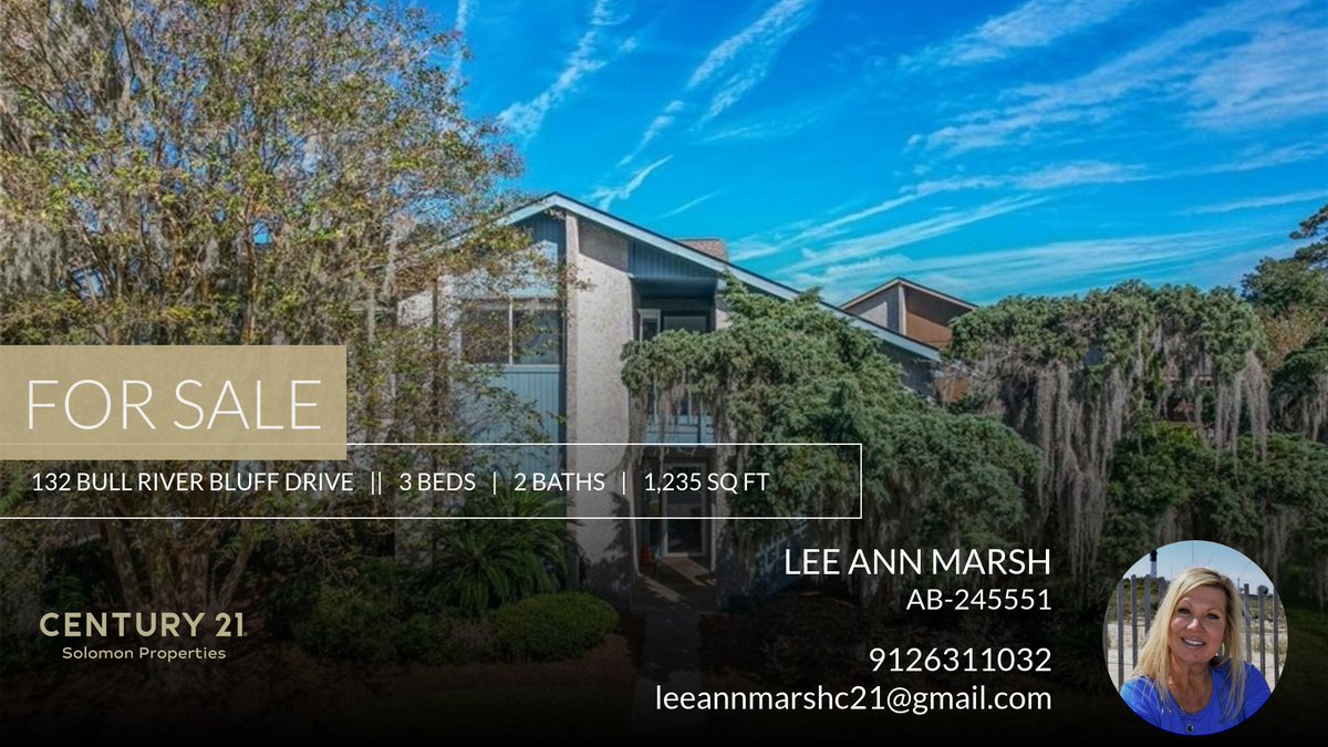jensuarez4's tweet photo. It is a highly sought-after area with breathtaking views of a pond, the marsh, and the Bull River, which heads toward Tybee Island.  Call LeeAnn 912.631.1032

Jenifer Suarez
Century 21 Solomon Properties 
912-220-1095
Jen@spc21.com https://t.co/HcvUViiYuq https://t.co/vbCKN5VFvo
