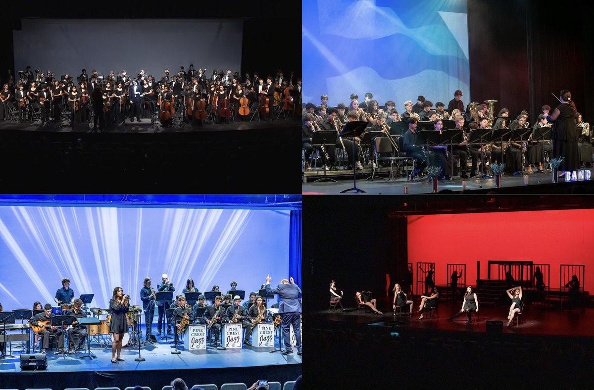 PineCrestArts's tweet image. Semester one’s performances so far have been nothing short of spectacular! ✨🎭🎶 Check out these highlights and join us as we celebrate the talent and hard work of our incredible students! #PCFineArts