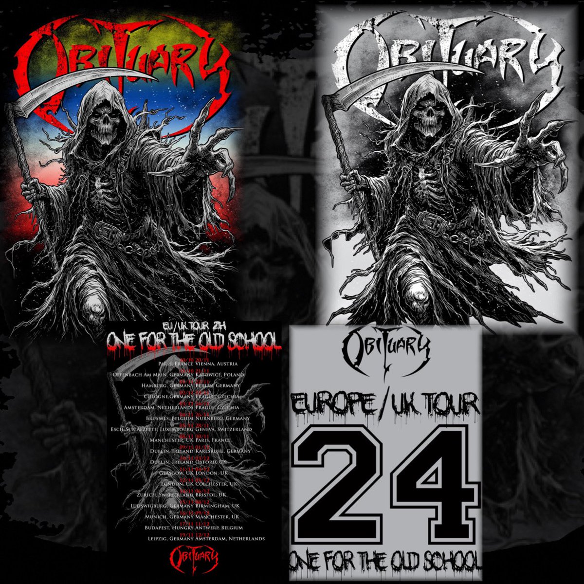ONLY 3 DAYS before the start of the OneForTheOldSchool Tour with <a href="/SADUS_KILLTEAM/">SADUS OFFICIAL</a> 
Where will WE meet YOU?
Limited VIP M&amp;G spots still available!
obituary.cc