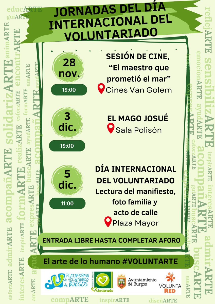 Voluntariado Burgos (@platabur) on Twitter photo 