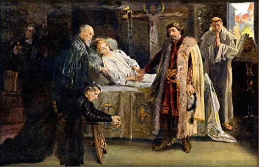 1457年11月23日ハンガリー王・ボヘミア王・クロアチア王のラディスラウス・ポストゥムスが死去フランス王シャルル7世の娘との結婚を控えており、毒殺が疑われたが、現代の遺骨の調査で白血病か腺ペストによるものと推定されている 