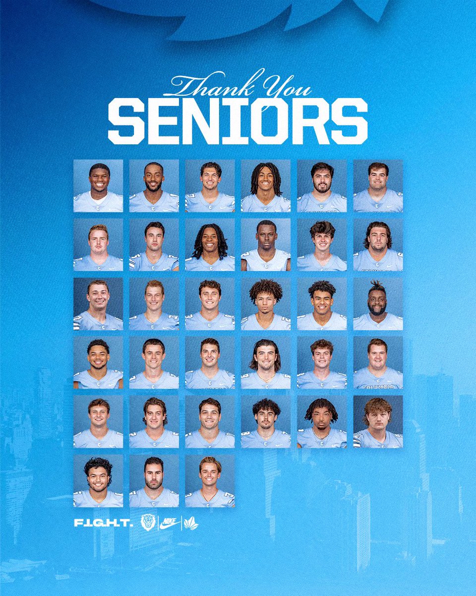 Thank you for everything seniors! 🎓 

F.I.G.H.T. 

#RoarLionRoar 🦁  //  #OnlyHere 🗽