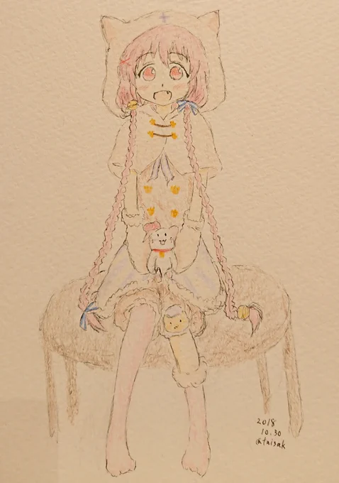 過ぎた上におさげ含むけど #いいツインテールの日