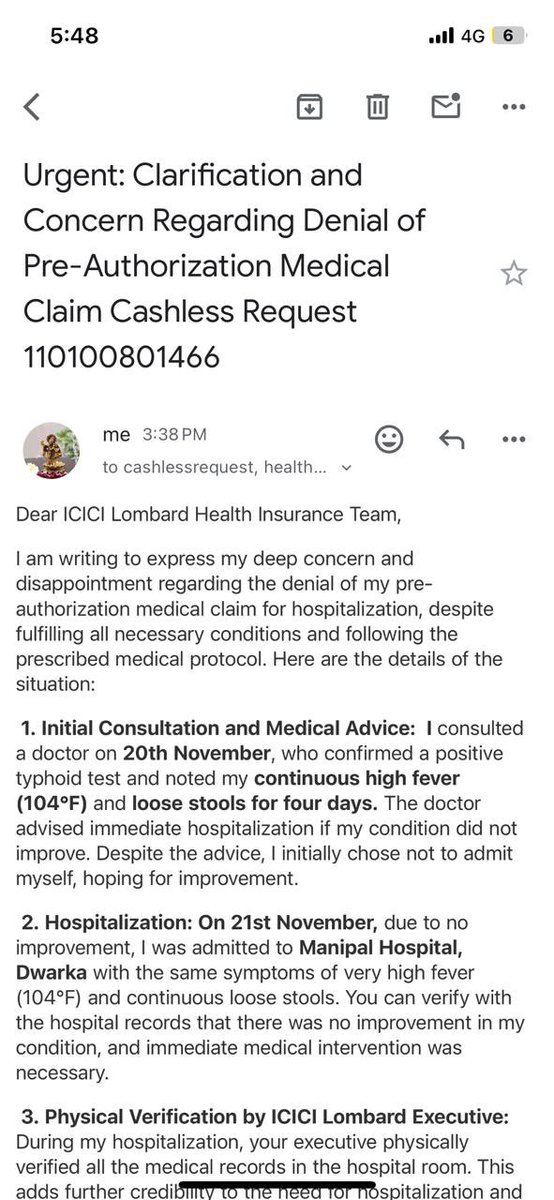 vipulsingh92's tweet photo. If hospitalization is not justified in such a severe situation, when is it justified – after the patient is Dead ?
Paying Premium from 4 years and when claim required for the 1st time we received rejection. @ICICILombard @ICICIDirectcare @MoHFW_INDIA @AnupriyaSPatel @ https://t.co/yG529GztRc