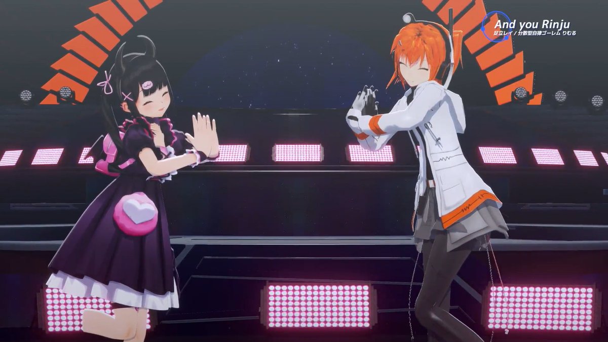 ブイスリー 見てくれた豚ちゃん達ありがとー 3曲披露したけど、りむる