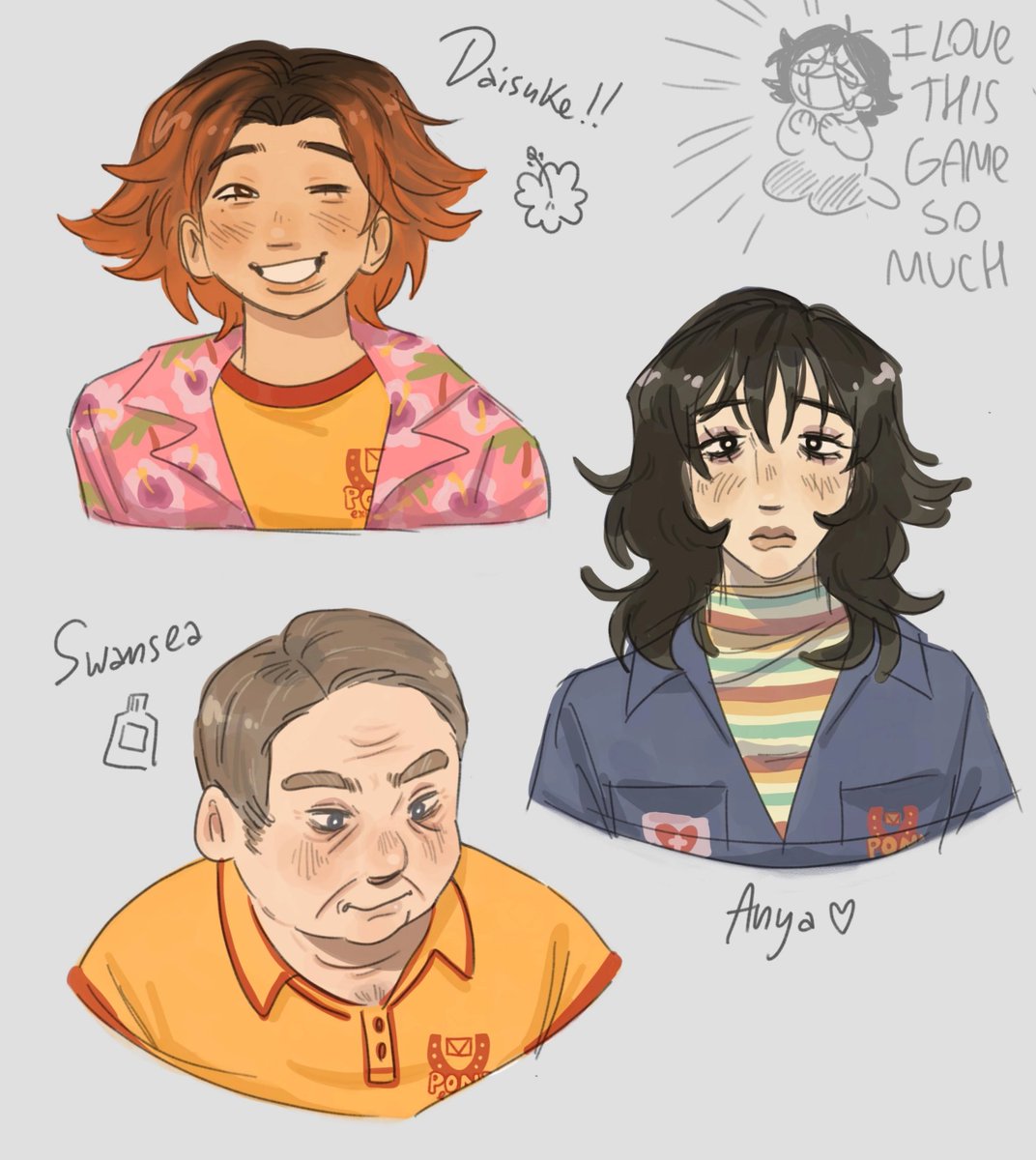 noom_kris's tweet photo. Yuppieeeee another game that destroyed my mental health yuppieee!! 
#Mouthwashing #mouthwashingfanart #mouthwashinggame https://t.co/QBG72QT38t