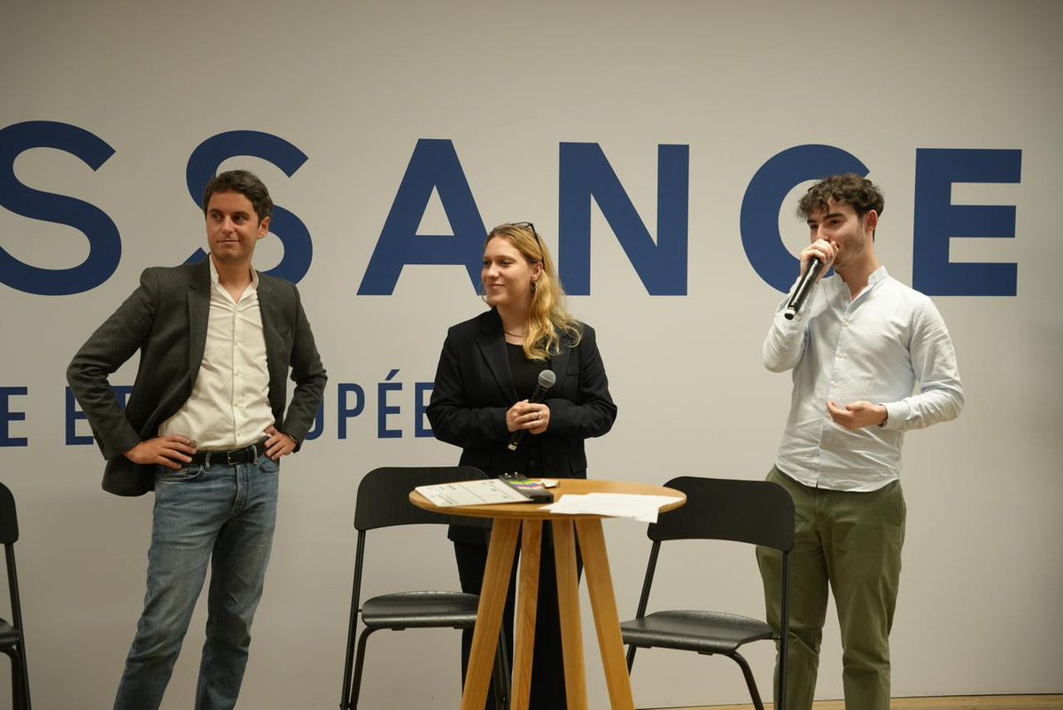 gwen_coulon's tweet photo. 🚀 Début de matinée à l'Interjam IDF et Paris avec Gabriel Attal et de nombreux intervenants ! Discussions sur l'avenir du parti, les élections municipales. On continue cet après-midi ! ✨ #InterJamParisIDF https://t.co/oeX49j0uZH