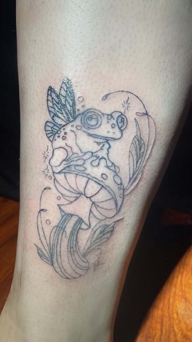 PrincessxNattyx's tweet photo. New art ❤️💕

#ink #tattoo #tattooedmommy #newtat #cutie https://t.co/dVew8Pg0Go