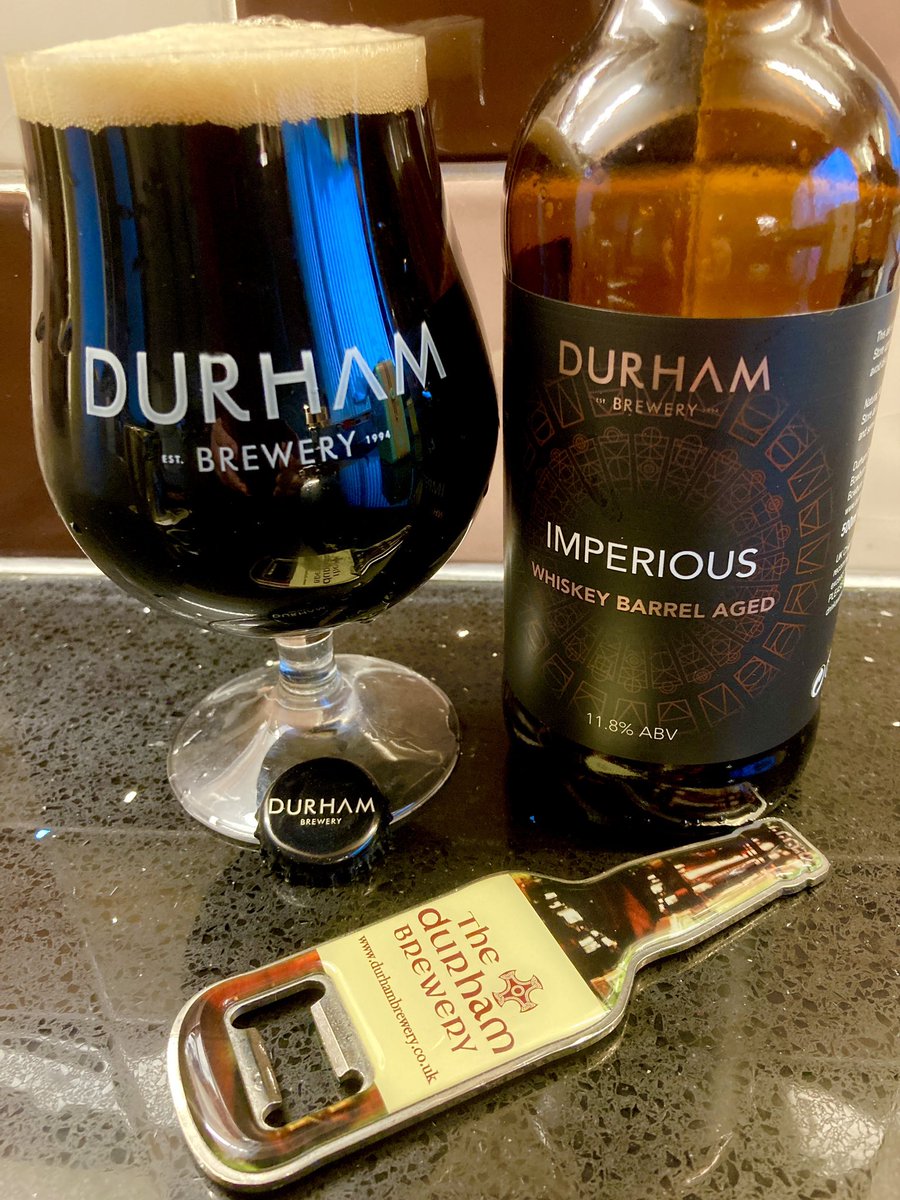 Gyle 3200 from the ageing cupboard BB Dec 2032 seeing how it’s matured in the last 2 years since I purchased it. Chocolate on the nose with a rich, brown sugar &amp; liquorice on the taste. The whiskey gives a subtle warmth but not overly prominent.  <a href="/durhambrewery/">The Durham Brewery</a> <a href="/Durhambreweryel/">elly bell</a>