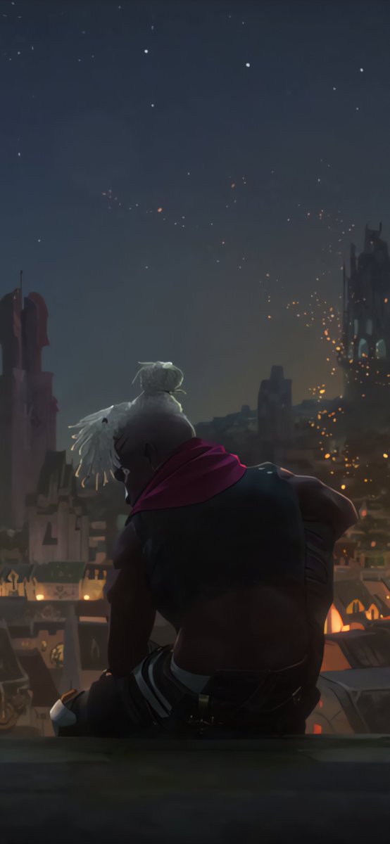 #Wallpaper 4K - Ekko match Jinx from Arcane Season 2 #Arcane