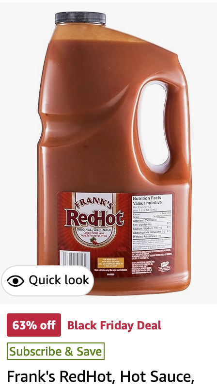 AlbertaRism's tweet photo. @BcarmB @mortimer_1 Frank's Redhot Source https://t.co/A4UNo4j9SV